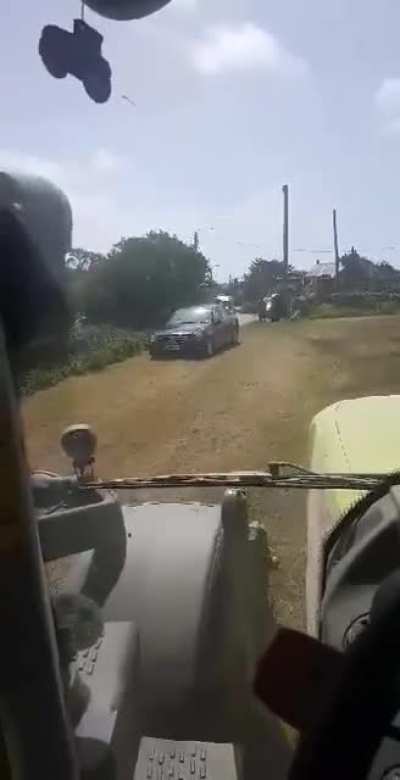 You farmers, you don’t like outsiders do you?