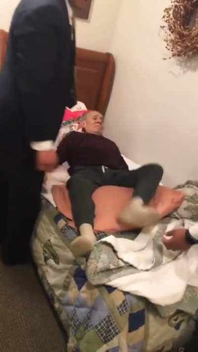 The tickle monster strikes again