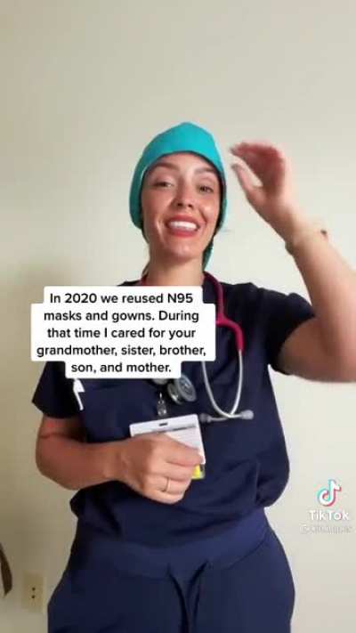 Covid ICU Nurse won't get the vaccine and will be fired because of her stupidity