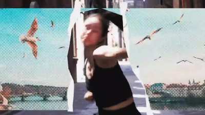I made this video with my friend Madison. She danced and I edited!