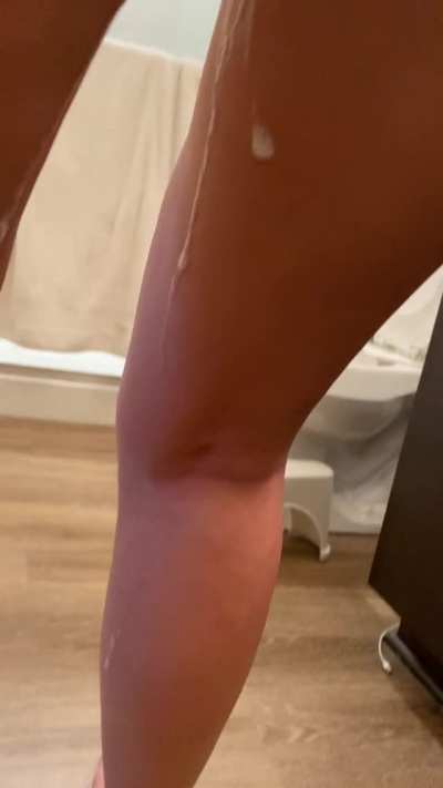 Well creamed pussy