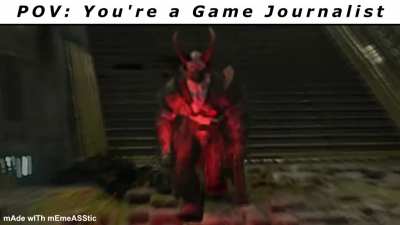 funny spinning green traffic light man good, gaming journalist bad ecksdee