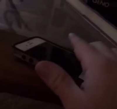 Checking your phone at night