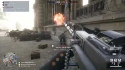 it was a tank...