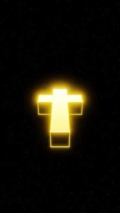 A short 3D animation I made of the Justice cross in Blender, hope y'all enjoy!