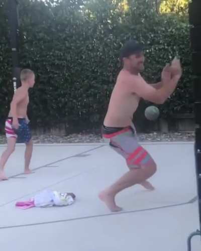 Let’s shoot some hoops, son.