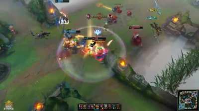 T1 Zeus Insane Irelia Pentakill