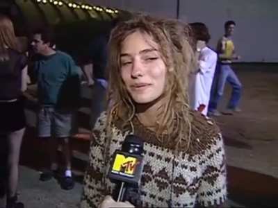 A lost gem: 1996 MTV interview outside of a Phish concert with a girl and her dog