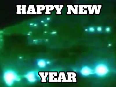 New year’s greetings from Baghdad.