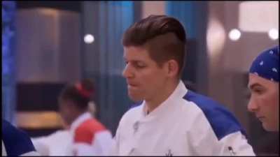Gordon Ramsay and his stand「Hell's Kitchen」