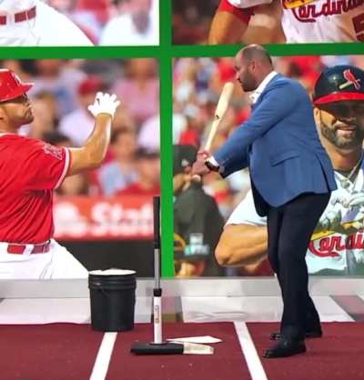 [Koke] Albert Pujols talking hitting and referencing what Tony Gwynn always preached: 