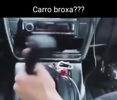 Meu carro esta meio estranho