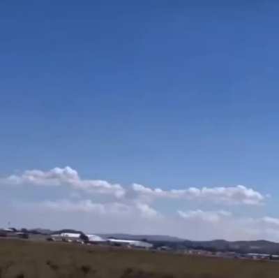 While practicing for the Reno Air Races today, the engine of Hawker Sea Fury “Dreadnought” blows at 440 mph, making this incredible noise. Video credit Roger Sewell.