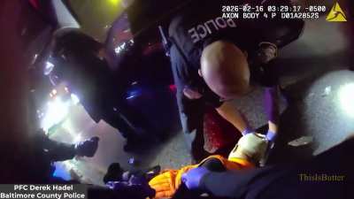 Suspect died after being punched by a Baltimore police officer during welfare check