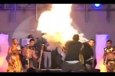 WCGW wearing something so massive yet flammable