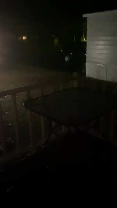 I really need to set up a tent some night when it rains.