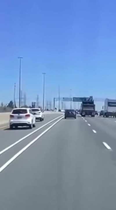 No patience at all. 403 Eastbound