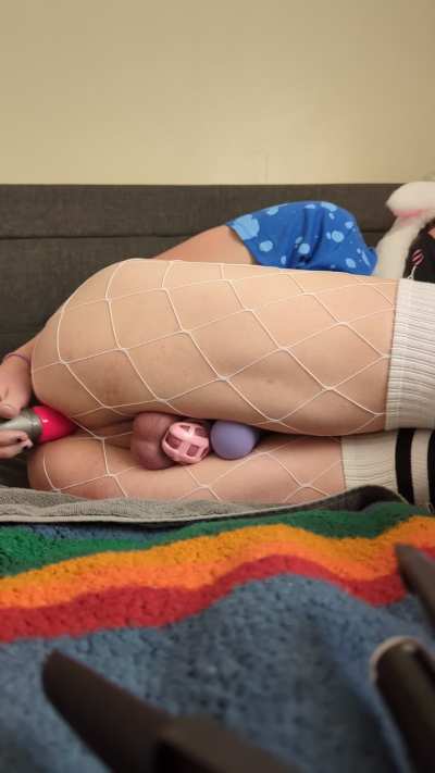 Chastity really changes how you masturbate 💕