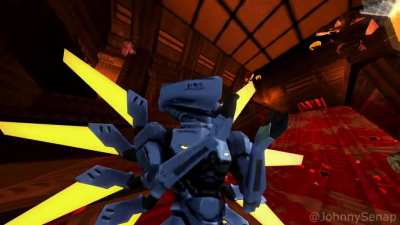 you guys that one scene from Metal Gear Rising Revengeance right?