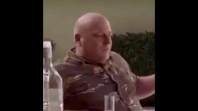 Hank gets drunk with Hank