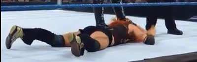 The Man crushed by alexa bliss