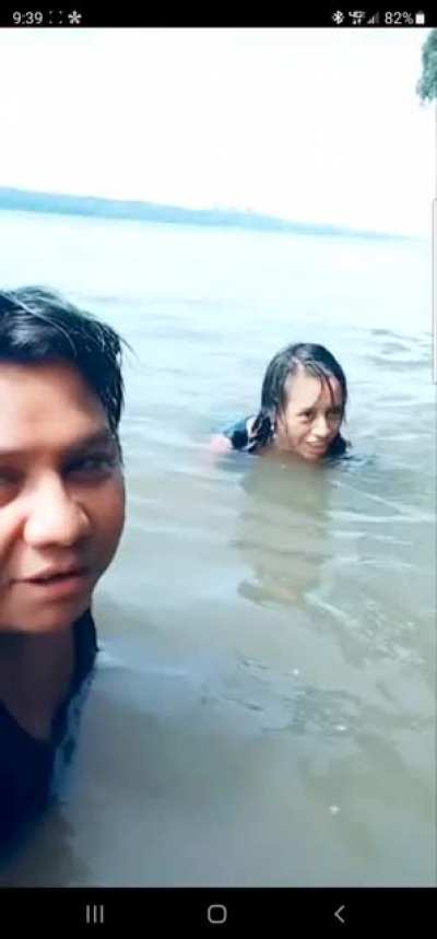 Slip at the lake