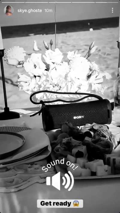 Skye Ghoste GHOSTEMANE's wife showed us a Ghostemane snippet 