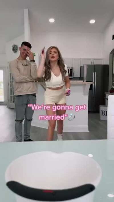 She’s trying to hint something