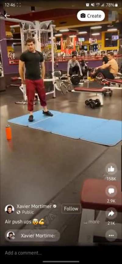 Air Pushups