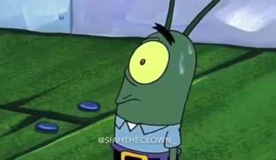 Mr. Krabs wants that chum 😳