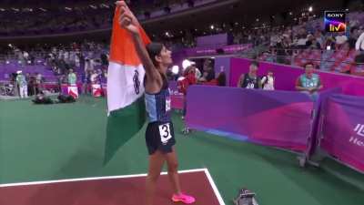Another Gold for India in Asian Games. Parul Chaudhary wins Gold in women's 5000m.