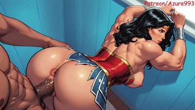 Some Wonder Woman Animations