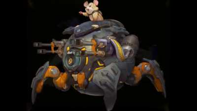 *squid noises* MECHA CRAB, ONLINE.