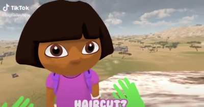 Dora’s cut lookin clean