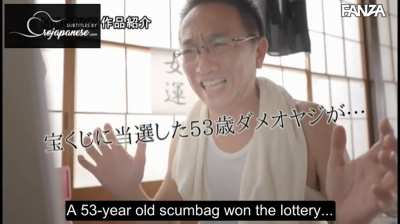Their repulsion for his old body ultimately had a price. | MIRD-206: I Won the Lottery - Elly Akira, Tsubasa Hachino, Kaho Imai, Honoka Tsuji | JAV with English Subtitles | EroJapanese.com