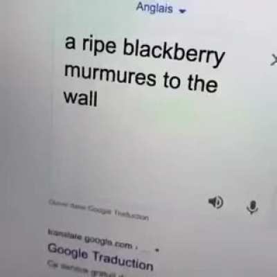 Learning french...