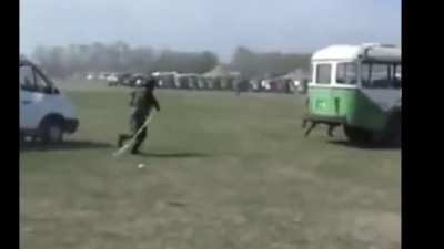 Military training results in huge explosion
