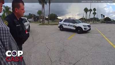 Intoxicated man, who was woken in his car by officers, sees them put on gloves and fears for his butthole