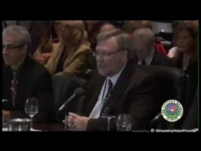 Senator Mike Gravel asks about Sgt. James Penniston, who claims to have touched a UFO (alien spaceship) that landed in Rendlesham Forest.