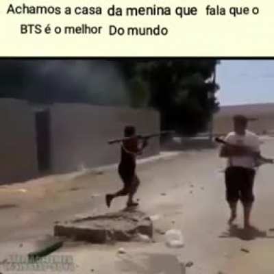 Mano....os caras realmente atiraram kkkk