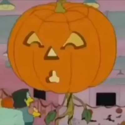 Simpson’s pumpkin monster