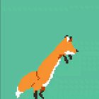 The fox is an important character in Aveliana. I find him cute pouncing like that.