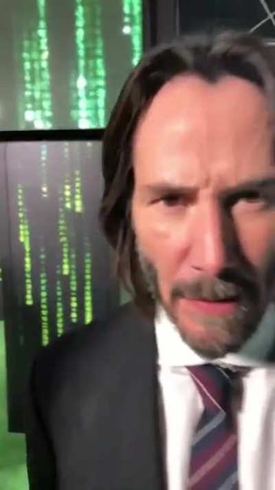 What is Keanu doing ?