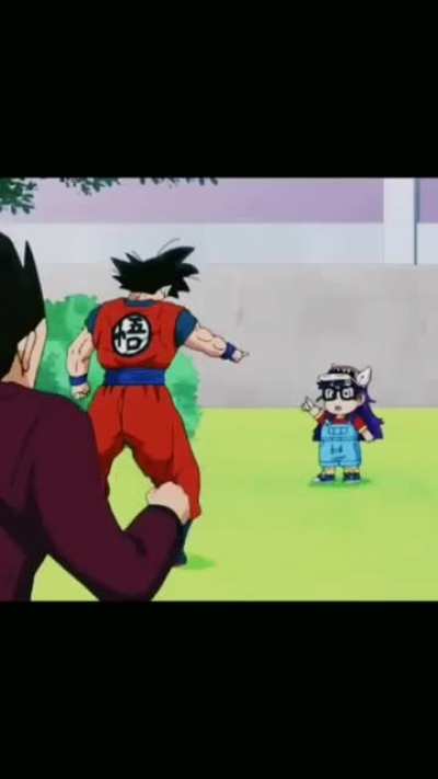 Goku being Goku