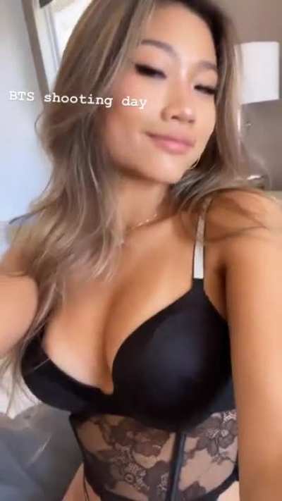 Nipslip from recent IG story, watch here for before it gets deleted