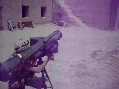 Pretty amazing that the Ukrainians are taking out Russian tanks with these.