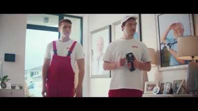 Epic German commercial featuring Harold
