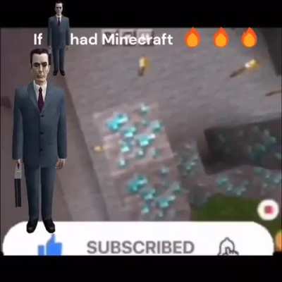 G spot man in Minecraft