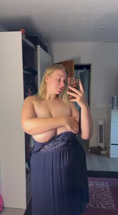 Would you last under tits this big and soft?