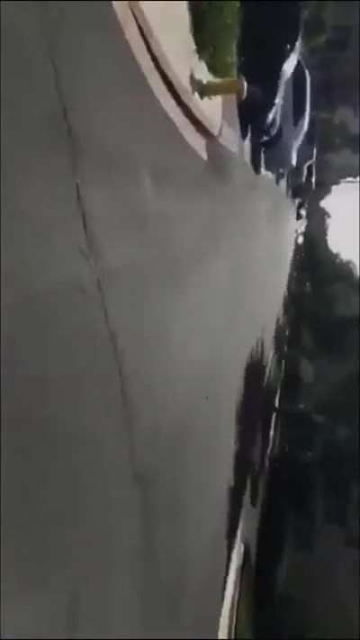 Not 100% about the story, I just found this in my camera roll but from what I remember he was a murder suspect and livestreamed this shootout.